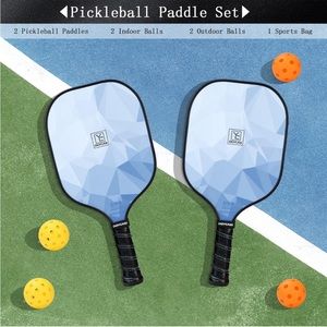 Pickleball Paddles Set of 2 with 4 balls 2024 USAPA